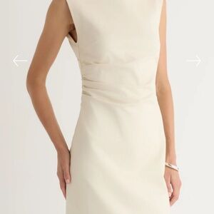 Modern Citizen Cream Midi Dress
